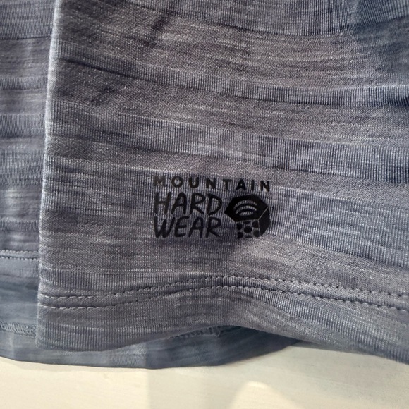 NWT Mountain Hardware Gray Long Sleeve Shirt - Picture 2 of 8